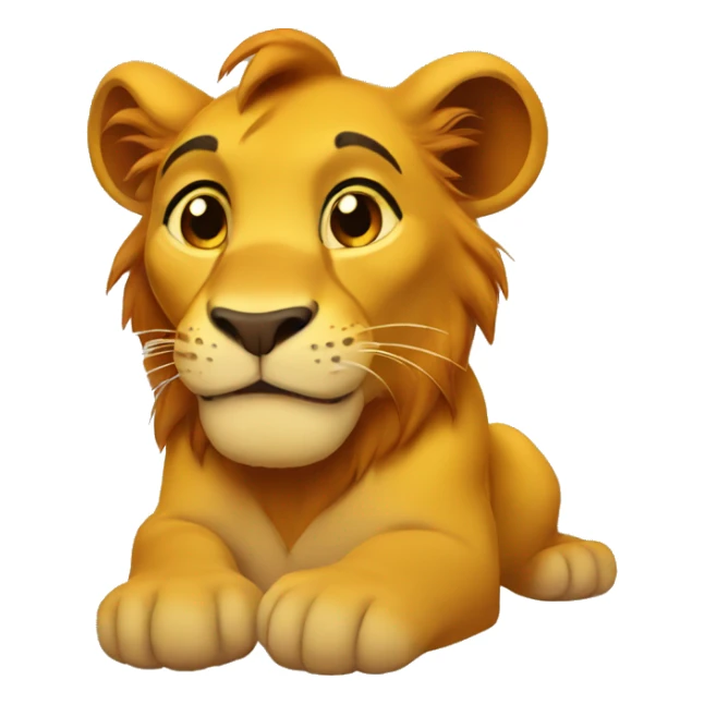 Simba sticker
