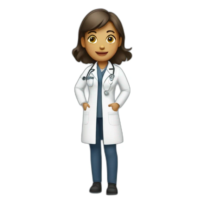 infirmière femme sticker