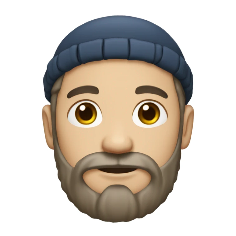 A white man with no beard and no mustache, with dread locks wearing a kippa sticker