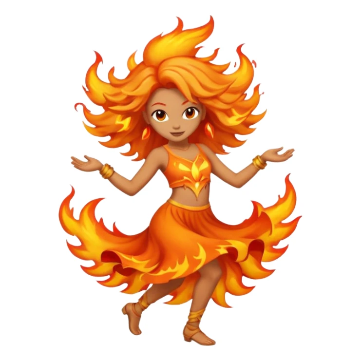 Fire spirit – Flames for hair



























 sticker