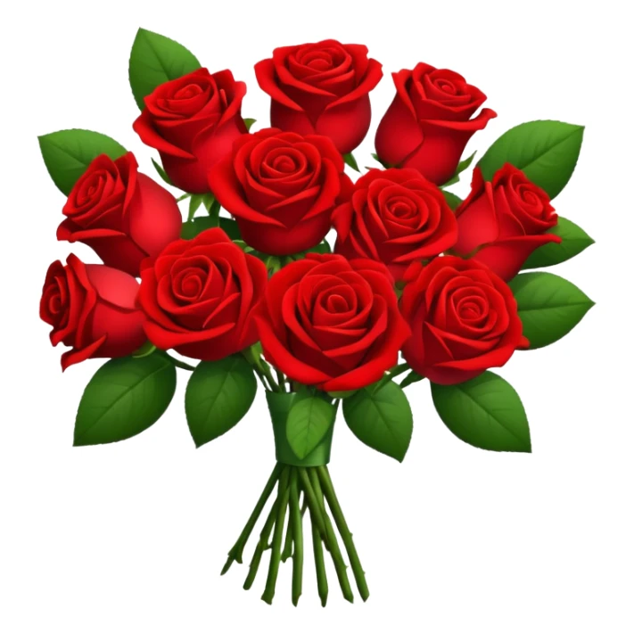 bouquet of roses sticker