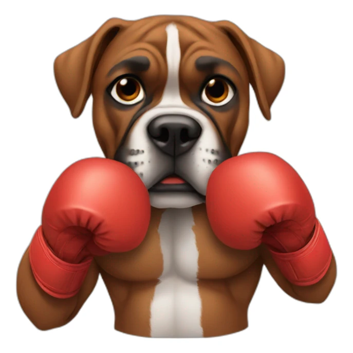 boxer  sticker