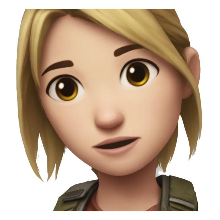 Ellie the last of us Little bit dezoom sticker