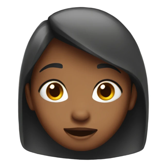 animie girl saying boo sticker