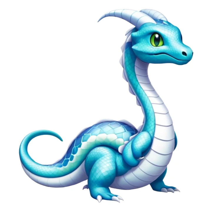 Seviper-Dragonair-Dratini-hybrid, full body, 4 legs sticker