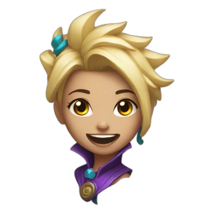 Jinx from League of legend sticker