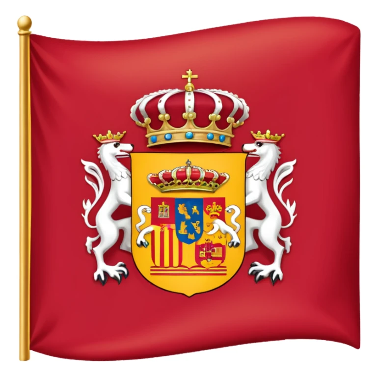 Bandera Aspa de borgoña del imperio español  sticker