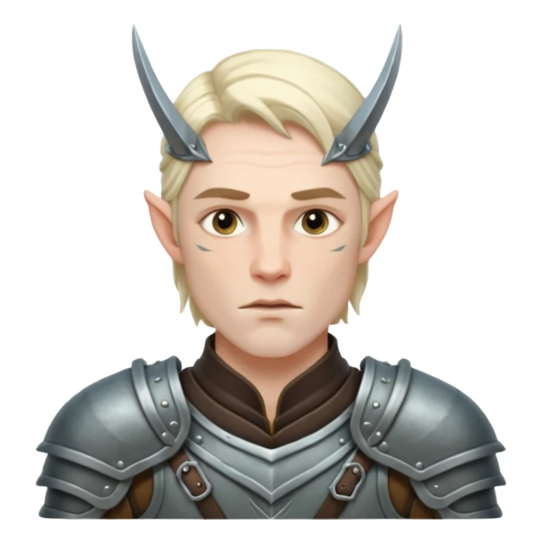 ESO male breton warrior sticker