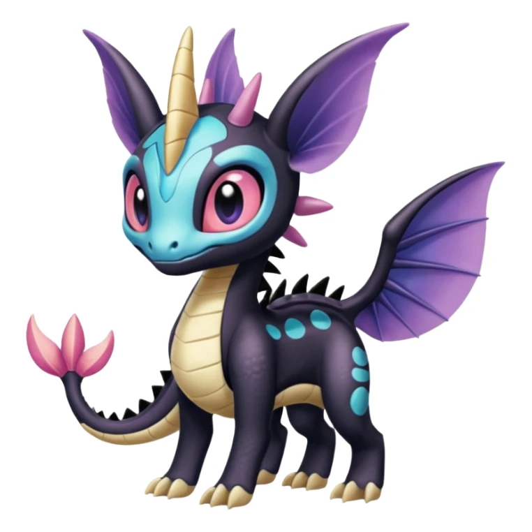 Meloetta-Cresselia-Palkia-Spyro-Toothless-Stitch-Fakémon-creature-hybrid sticker