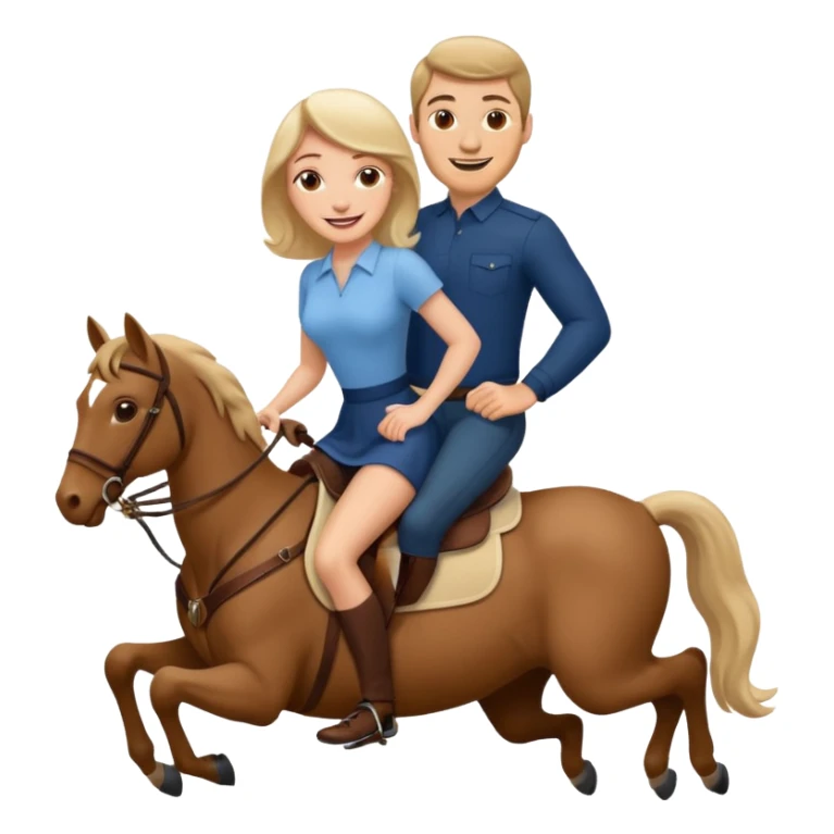 a white woman having vaginal sex by riding a man sticker