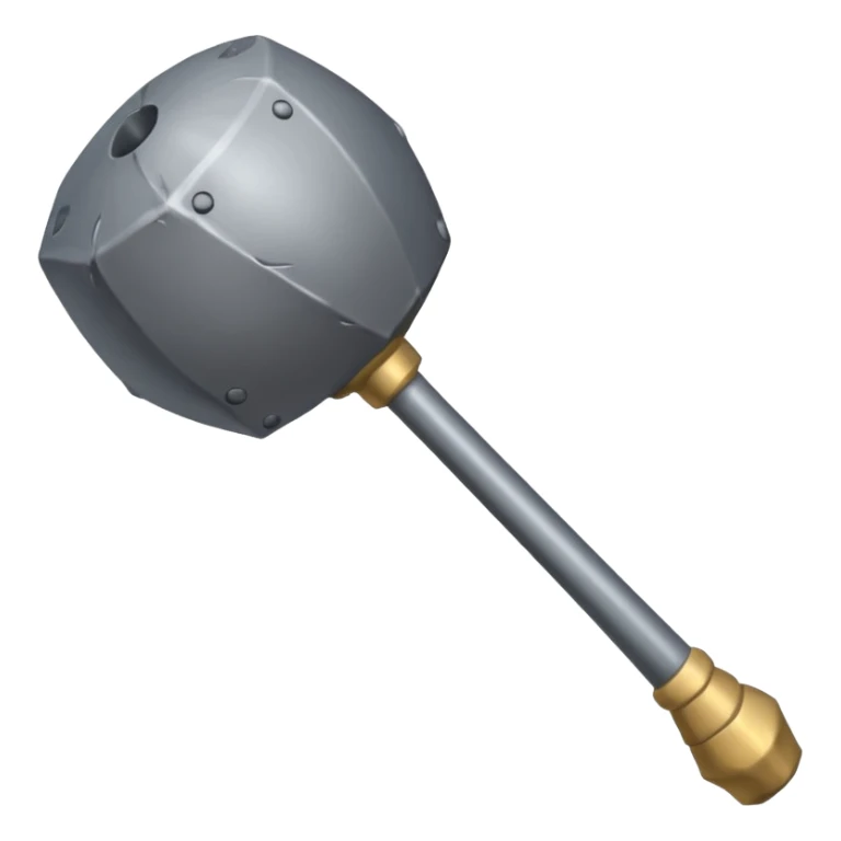 Iron Duke + gray steel + mace sticker