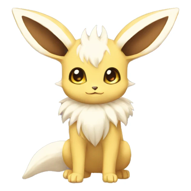 Kawaii Eeveelution-Cute-Pokémon-fusion full body sticker