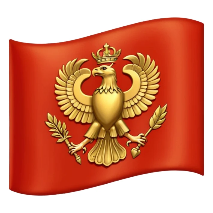 Flag of roman empire sticker