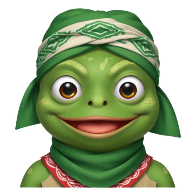 mach mir pepe emotes für twitch im chicano style sticker