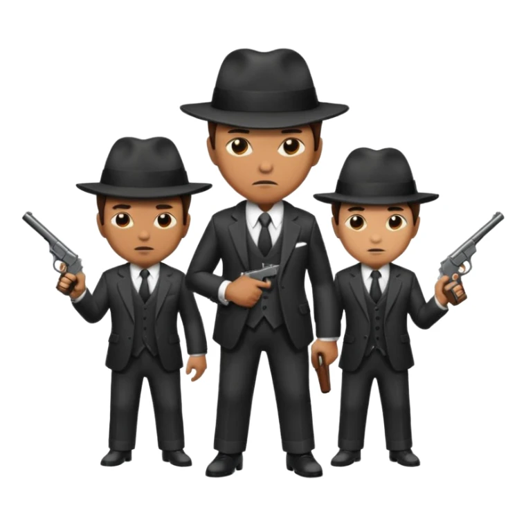 team of gangsters sticker