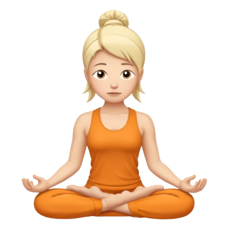 Maître yoga qui pleure sticker
