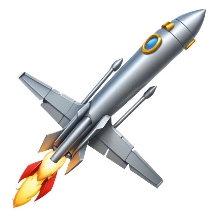 generate a very realistic peregrine falcon rocket launcher sticker