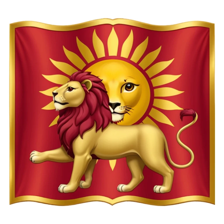 پرچم شیر و خورشید پهلوی sticker