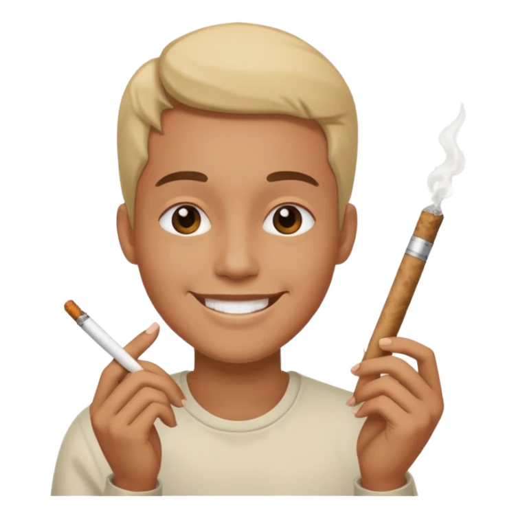 Peux tu me faire un fumeur de joint  sticker