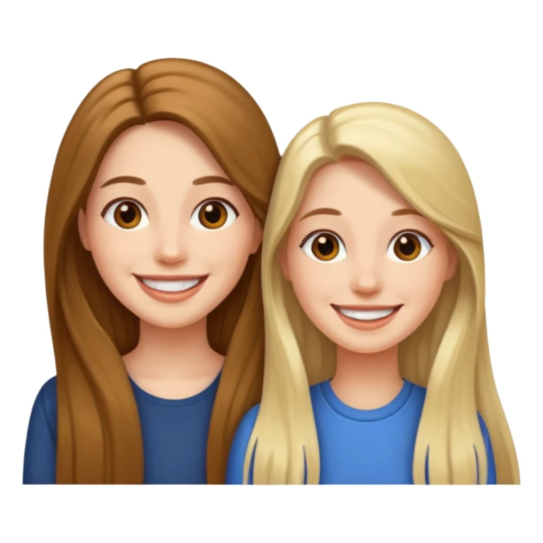 Ma meilleur amie et moi (femme) sticker