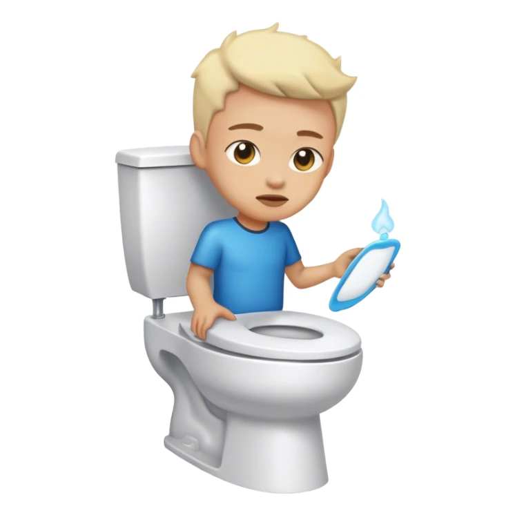 Skibidy toilet rizz sticker