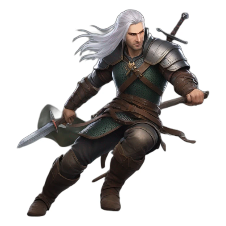 The witcher vs murad (arena of valor) sticker