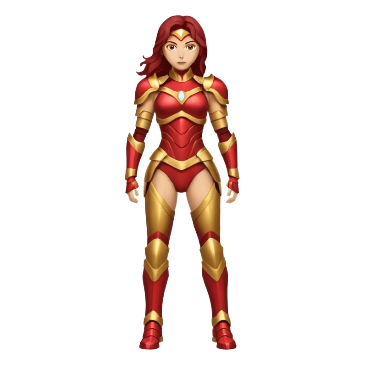 Iron woman full sticker