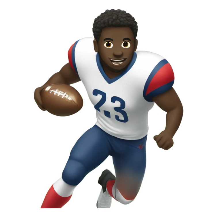 Saka on a football sticker