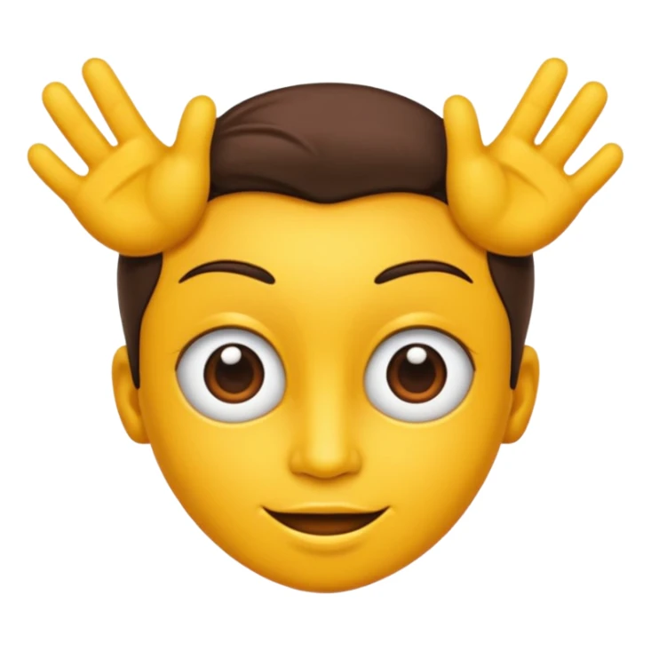 Maos em forma de oração em cores  sticker