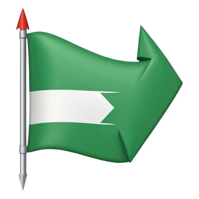 Pti flag emoji arrow one politics sticker