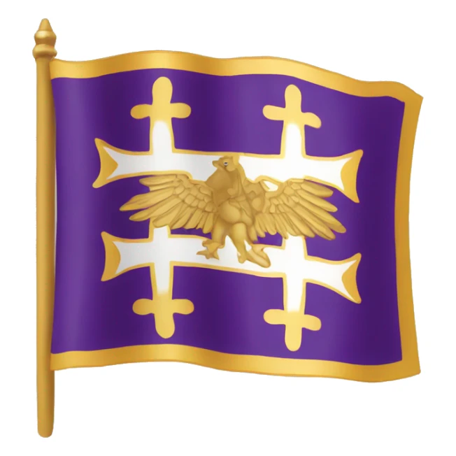 flag of byzantine empire  sticker