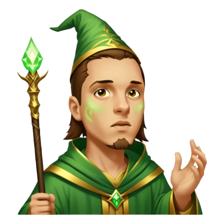 Verdant Wizard sticker