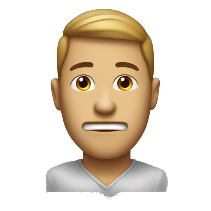 The emoji should feature a person with a shushing face (finger to lips) inside a semi-transparent, pointed cone to signify privacy and secrecy. sticker