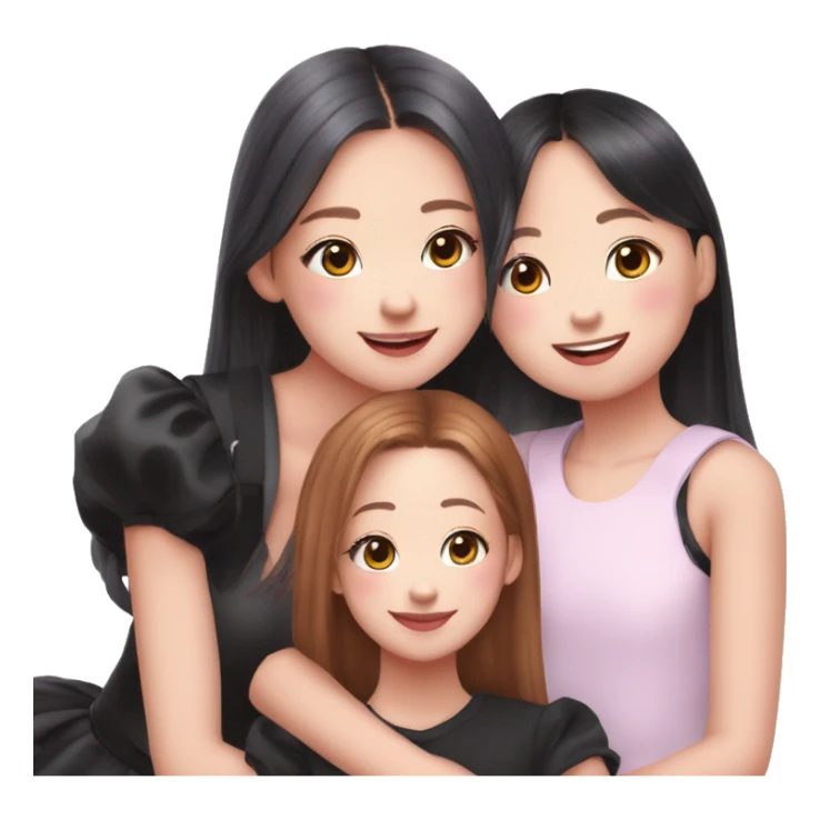 Ma Fille, pis a 10 ans, et puis adore les BLACKPINK sticker