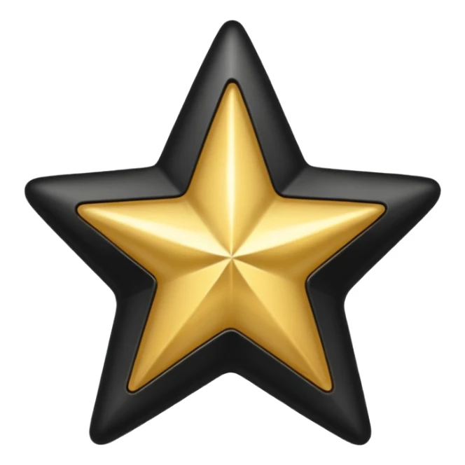 Half black star emoji when we need to have half rating sticker