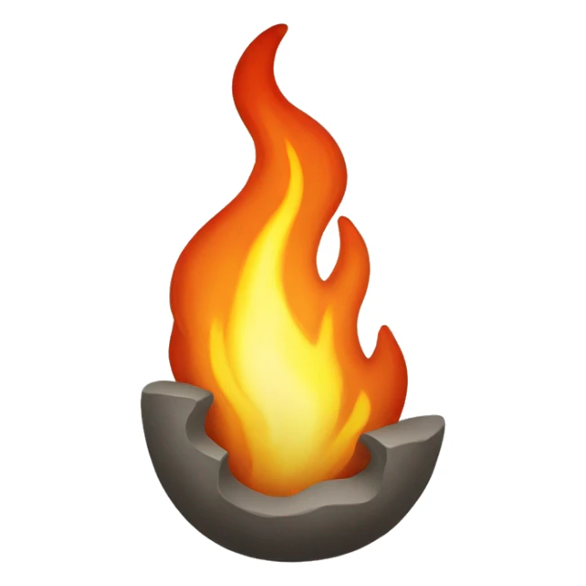 baku flame ashes sticker