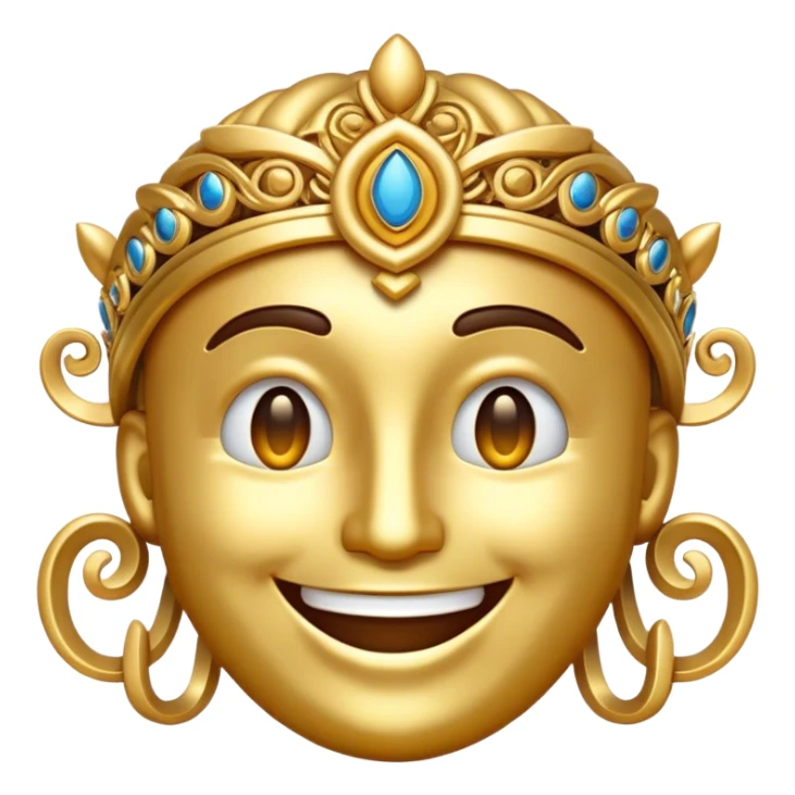 Emoji god sticker