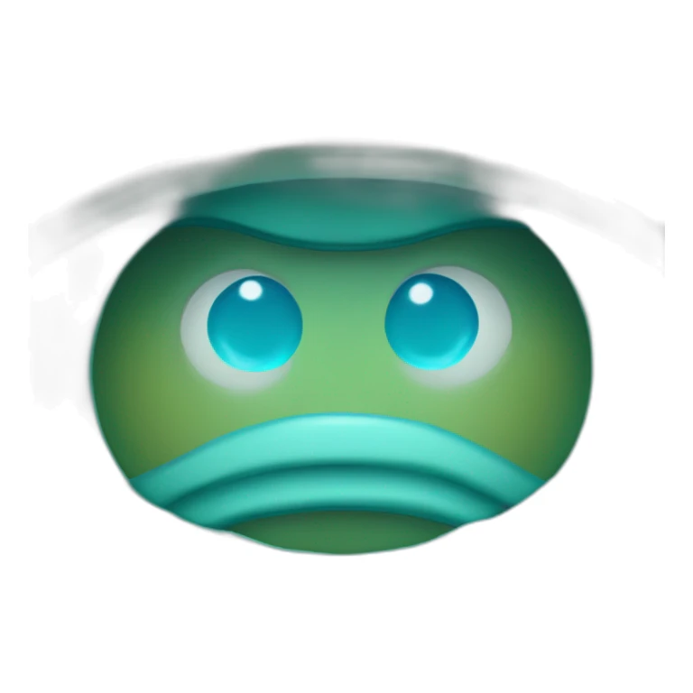 A close-up picture of Uranus sticker