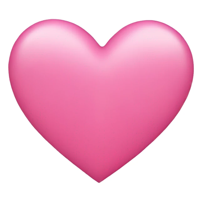 Pink heart sticker