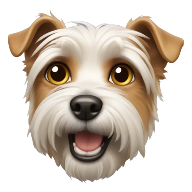 Yorsha terrier dog sticker
