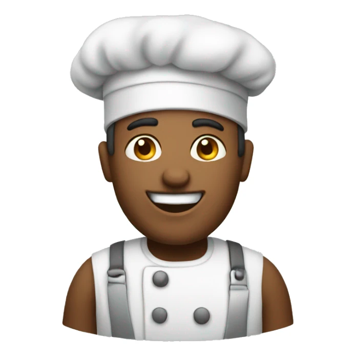emoji baker sticker