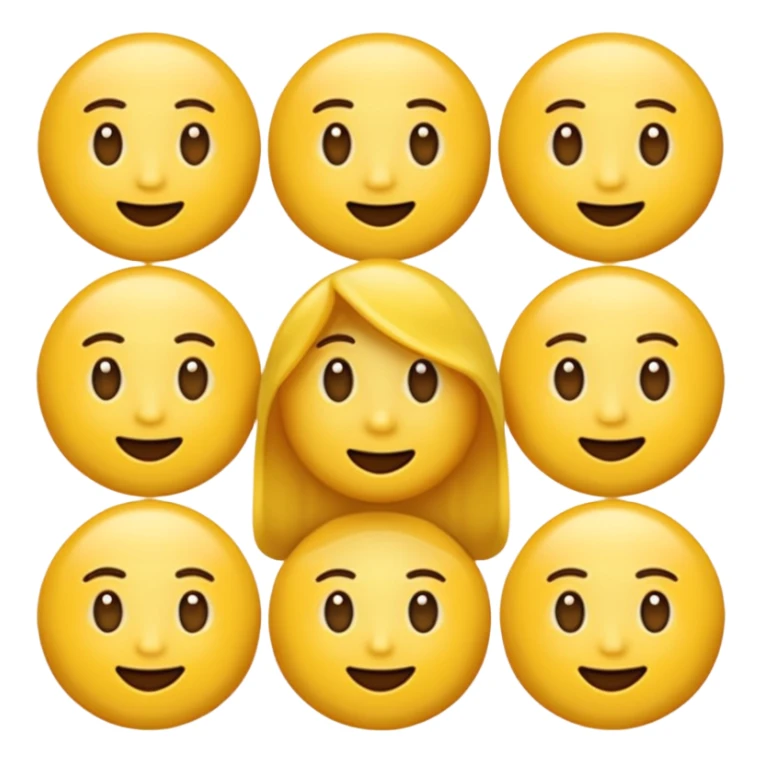buatkan saya emoji centang warna kuning sticker