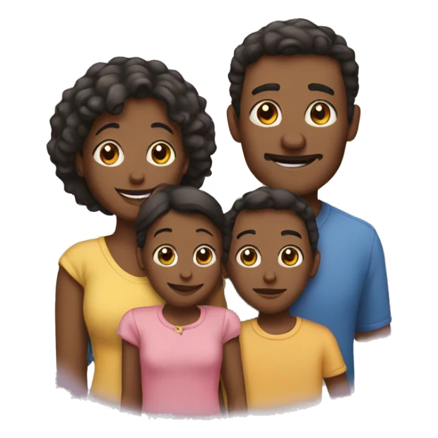 Family of three  sticker