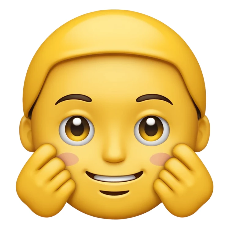 Emojis face with a frown ￼and smile sticker