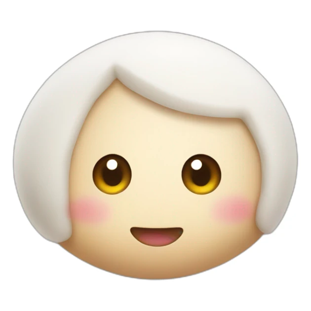 mochi cartoon character sticker