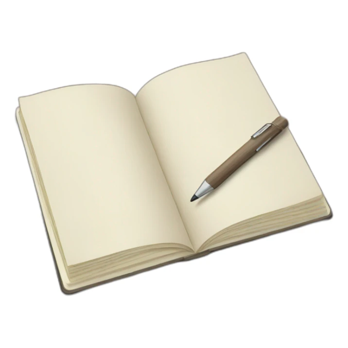 Drawing notebook sticker