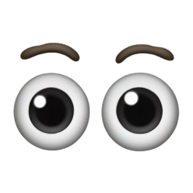 Bible with eyes and mouth sticker