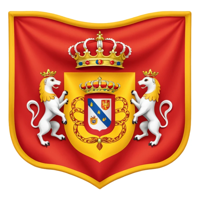 la bandera del imperio español sticker