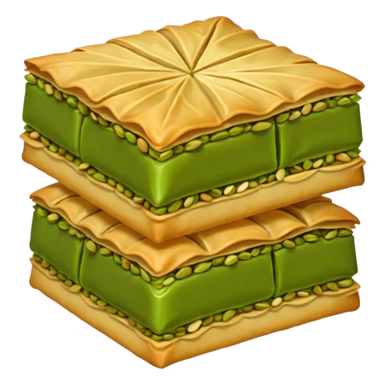 green baklava sticker