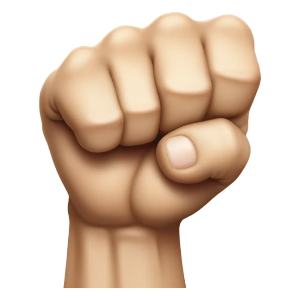 President trump fist sticker